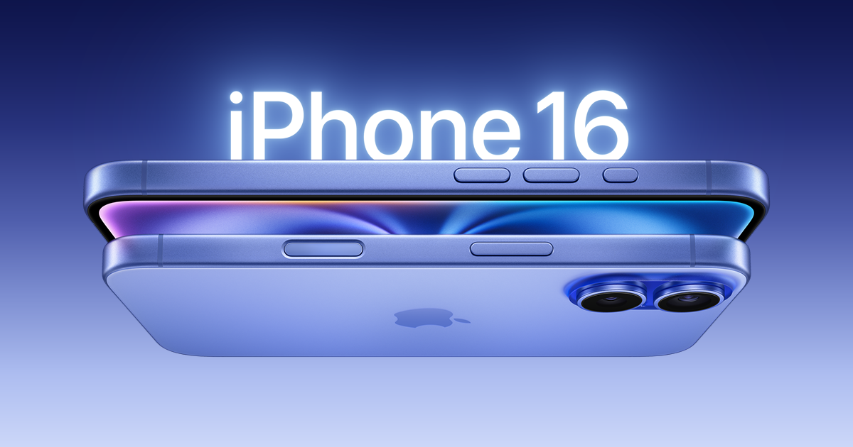 iPhone on display